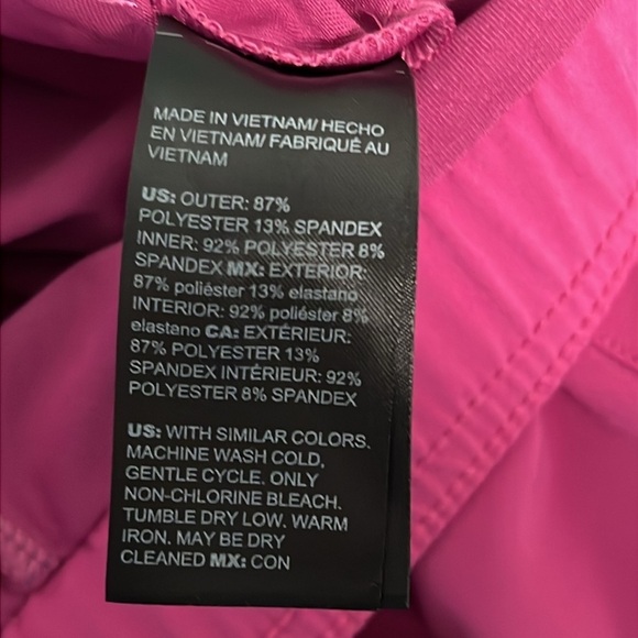 Chico’s Zenergy UPF 2.5 Pull On Style Skort Pink - Picture 10 of 10